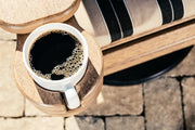 Poly Cup Holder Antique Mahogany Slide-Out