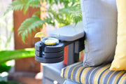 Poly Cup Holder Black Slide-Out