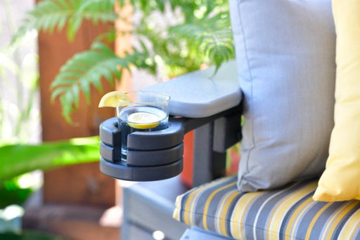 Poly Cup Holder Black Slide-Out