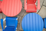 Poly Deluxe Conversation Tables Red Blue