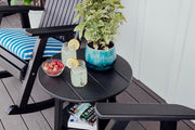 Poly Deluxe End Table Black