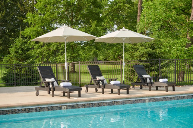 Poly Lounge Chairs Black