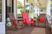 Poly Porch Rockers Antique Mahogany 1