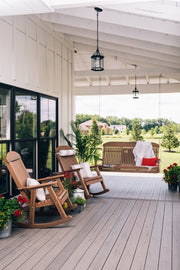 Poly Porch Rockers Antique Mahogany 3