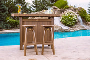 Poly Serving Bar Antique Mahogany 2
