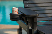 Poly Stationary Cup Holder Black 1