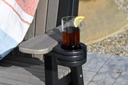 Poly Stationary Cup Holder Black