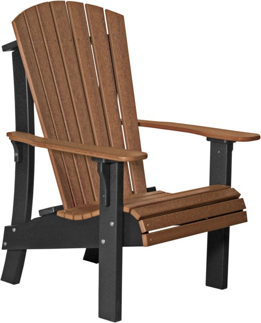 Royal Adirondack Chair Antique Mahogany Black