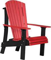 Royal Adirondack Chair Red Black