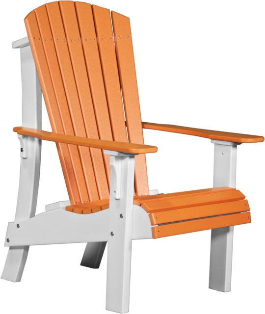 Royal Adirondack Chair Tangerine White