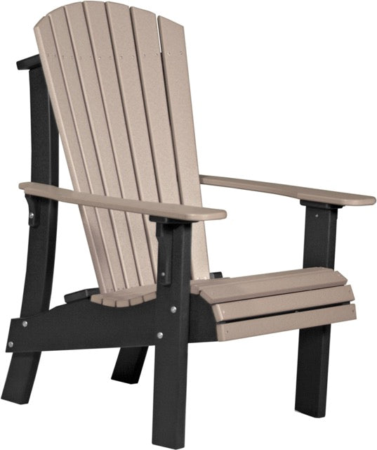 Royal Adirondack Chair Weatherwood Black