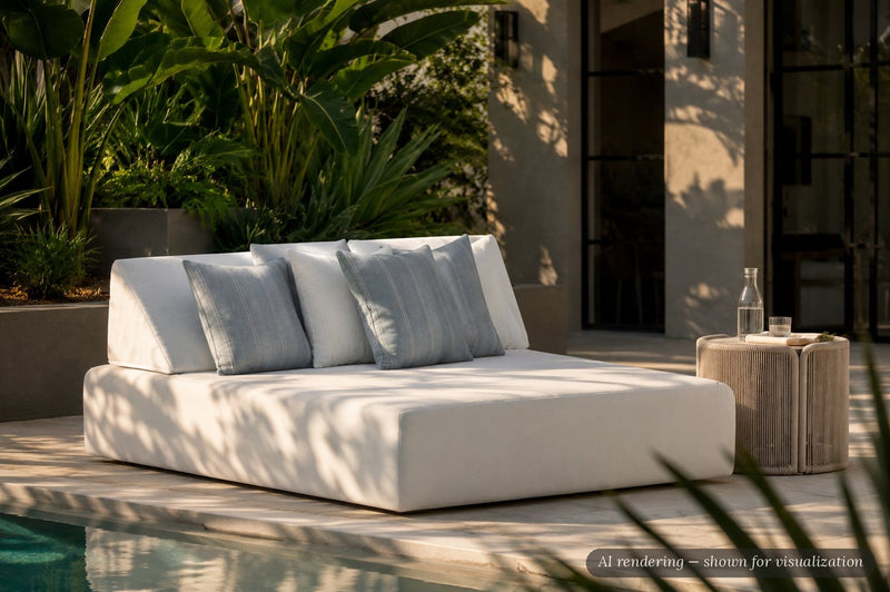 Bernhardt Rio Poolside Set — Daybed & Side Table