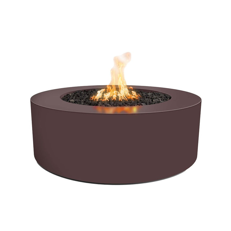 The Outdoor Plus Unity 72" Round Powder-Coated Metal Fire Pit