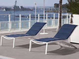 Tropitone South Beach Elite Padded Chaise Lounge
