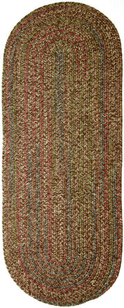 Sophia Brown braided indoor rug by Rhody Rug