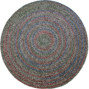 Sophia Graphite Gray braided indoor rug by Rhody Rug