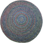 Sophia Denim Blue braided indoor rug by Rhody Rug