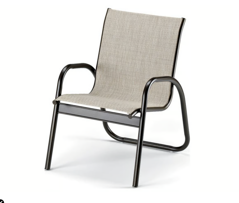 Telescope Gardenella Sling Stacking Arm Chair