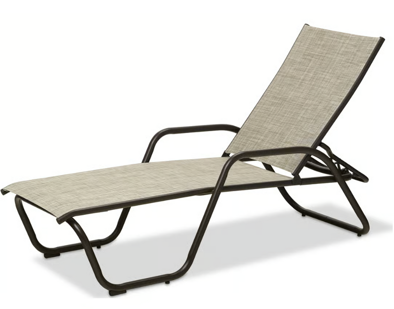 Telescope Gardenella Sling Four-Position Stacking Chaise