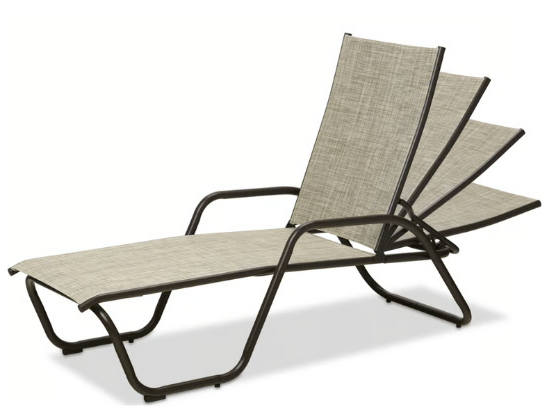 Telescope Gardenella Sling Four-Position Stacking Chaise