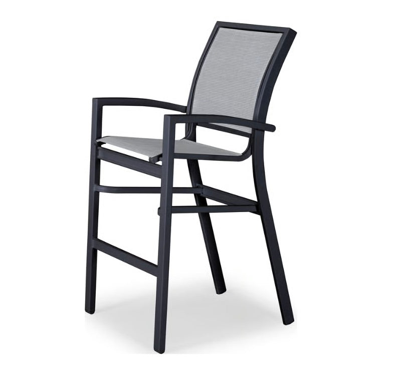 Telescope Kendall Sling Bar Height Stacking Arm Chair