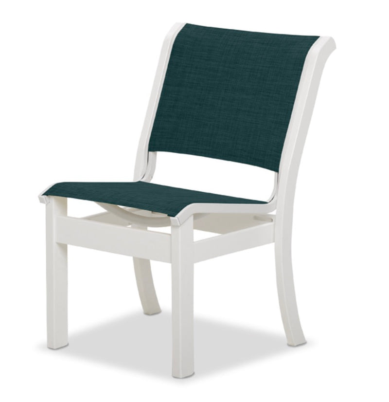 Telescope Leeward Sling Armless Stacking Side Chair