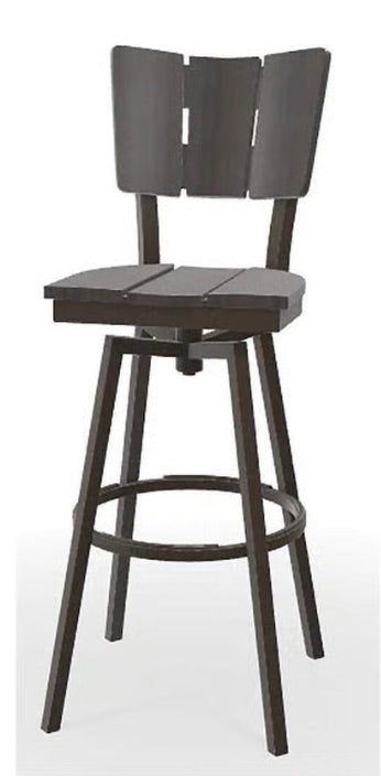 Telescope Bar Height Armless Swivel Chair