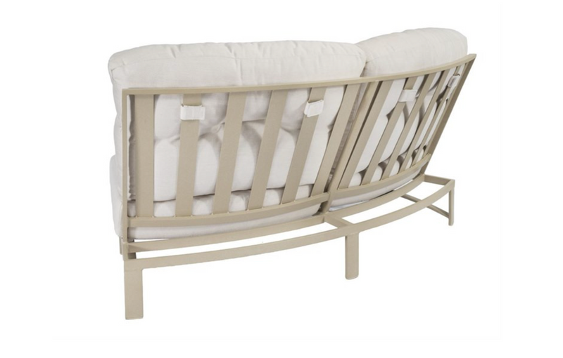 Tropitone Kenzo Armless Crescent Love Seat