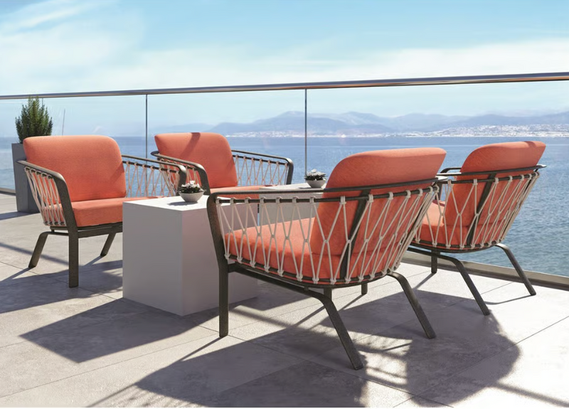 Tropitone Trelon Rope Lounge Chair - Trusted for Commercial & Residential Projects