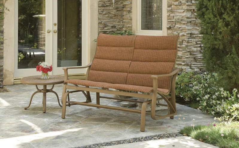 Tropitone Corsica Padded Sling Double Glider