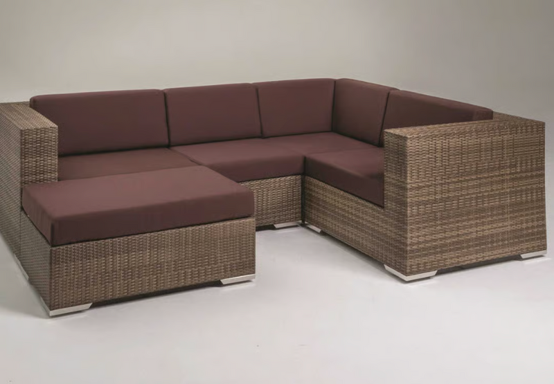 Tropitone Arzo Woven Rectangular Ottoman