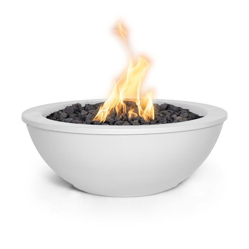 The Outdoor Plus Maya 27" Square Powder-Coated Metal Fire Bowl