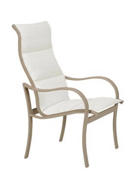 Shoreline Padded Sling High Back Dining Chair
