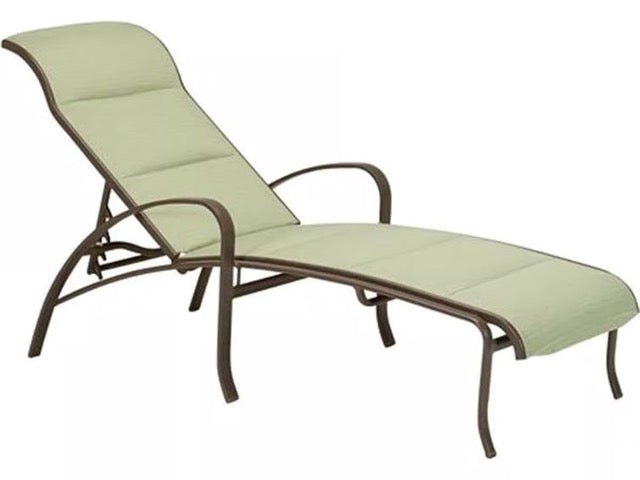 Tropitone Shoreline Padded Sling Chaise Lounge