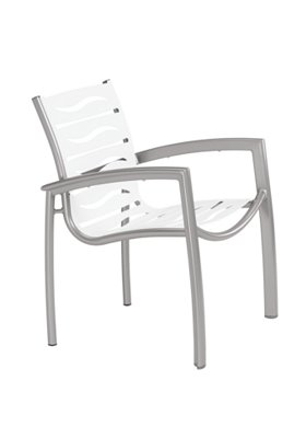 South Beach Padded Sling Dining Chair