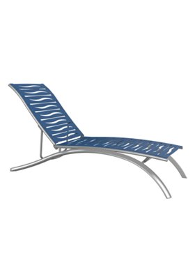 South Beach EZ SPAN™ Wave Segment Chaise Lounge Armless