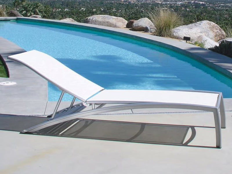 South Beach Relaxed Sling Chaise Lounge