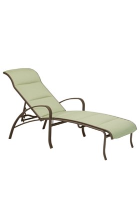 Spinnaker Padded Sling Chaise Lounge