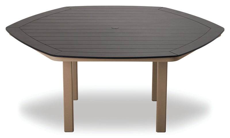 Telescope Marine Grade Polymer Top Table 21" x 42" Rectangular Marine Grade Polymer Coffee Table