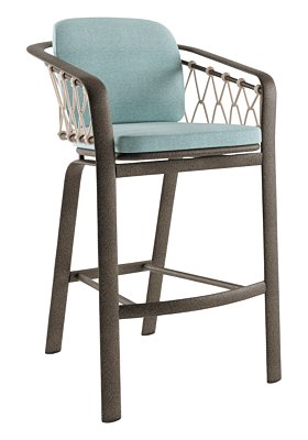 Trelon Rope Bar Stool