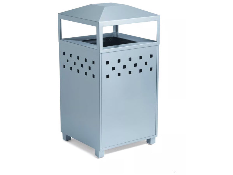 Tropitone Boulevard Aluminum Waste Receptacle