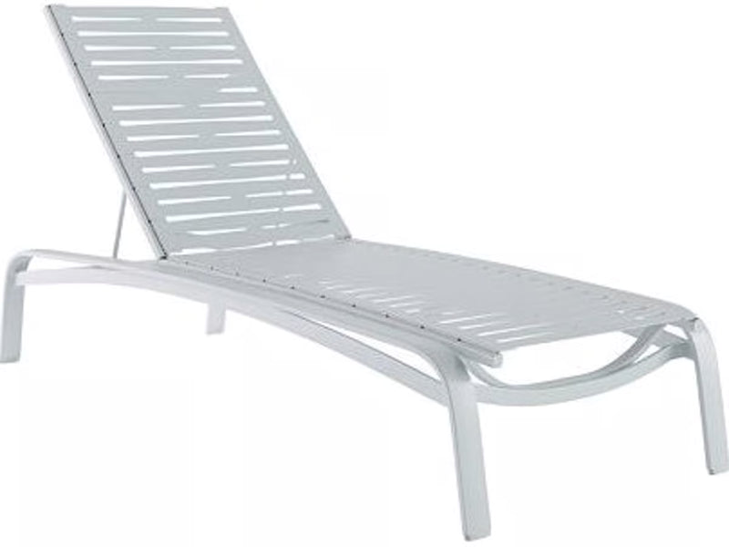 South Beach EZ SPAN™ Ribbon Segment Chaise Lounge Armless