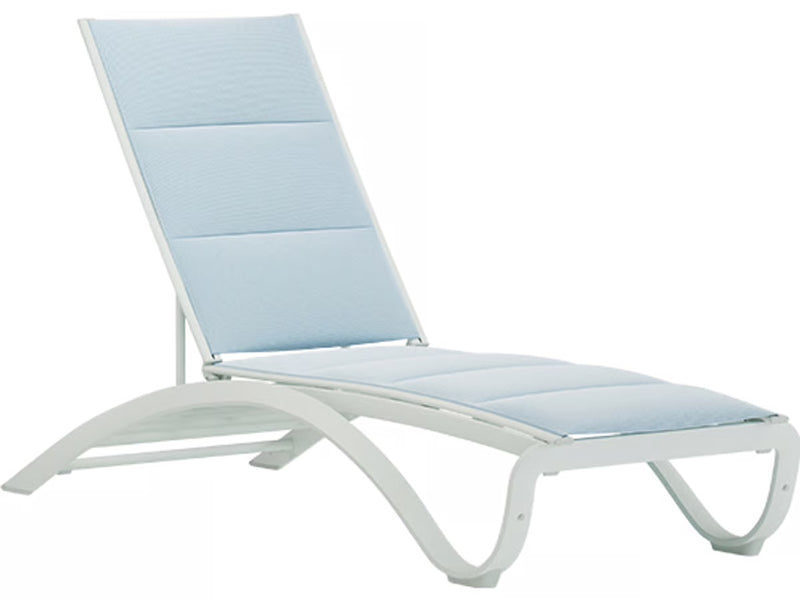 Tropitone Twist Padded Sling Chaise Lounge
