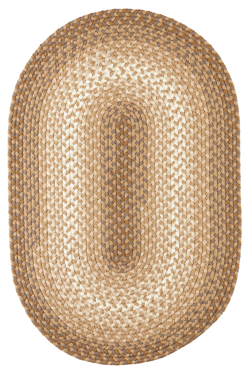 Twin River Natural Multi Braided Indoor/Outdoor Rug