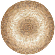 Twin River Natural Multi braided indoor/outdoor rug by Rhody Rug