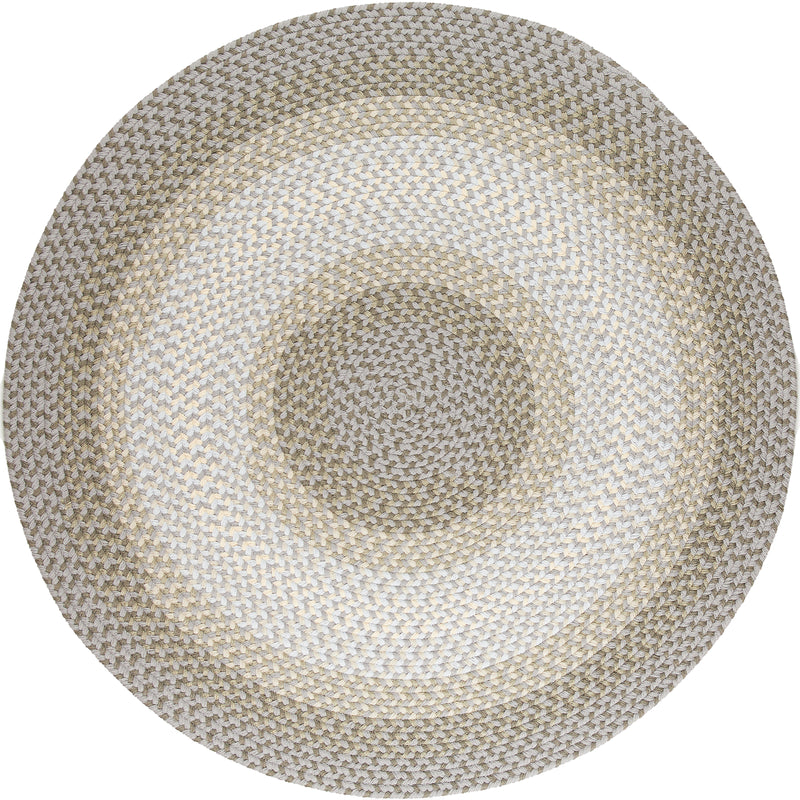 Twin River Frosty Multi braided indoor/outdoor rug by Rhody Rug