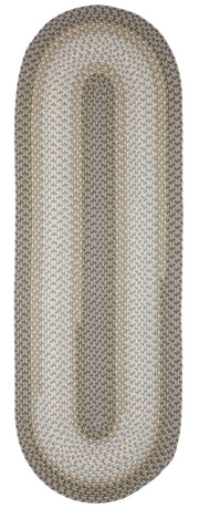 Twin River Frosty Multi braided indoor/outdoor rug by Rhody Rug