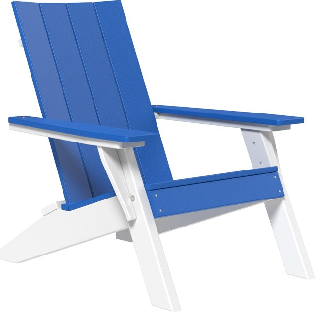 Urban Adirondack Chair Blue White