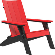 Urban Adirondack Chair Red Black