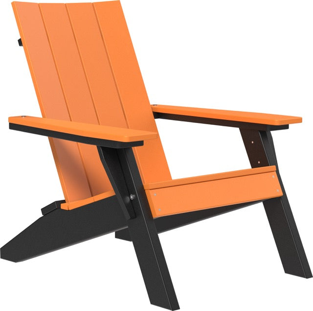 Urban Adirondack Chair Tangerine Black
